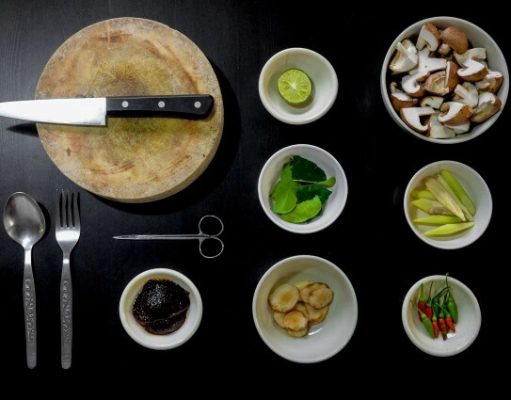 Prepping a meal